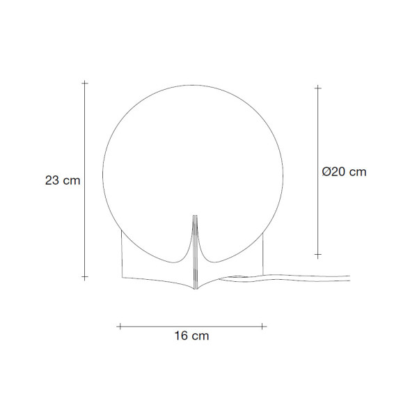 Настольный светильник Terzani Oscar 0C02B L6 F5