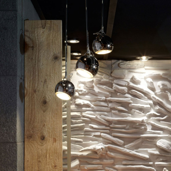 Подвесной светильник Fabbian Beluga Steel D57 J01 15