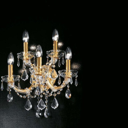Бра Masiero Ottocento VE 942 A5 MT Half cut glass