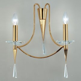 Бра Prearo Princess PRINCESS/2/AP/24K/SP