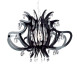 Подвесной светильник Slamp Lillibet SUSPENSION S BLACK LIL14SOS0001NT000