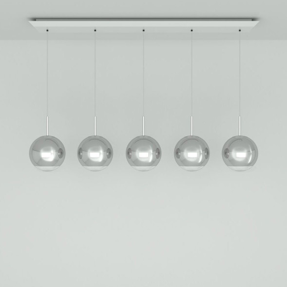 Подвесной светильник Tom Dixon Mirror ball MBPS03-PEUM1