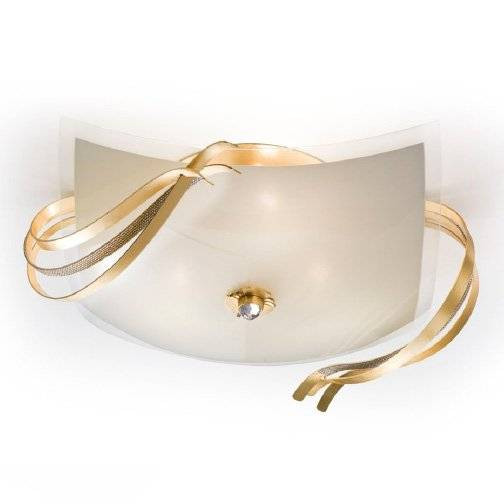 Потолочный светильник Masca Twist 1857/3PL Oro / Swarovski strip