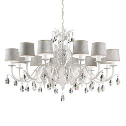 Люстра Masiero Acantia 12 V95 / DAM/14/WH Swarovski elements