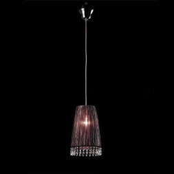 Подвесной светильник Beby La Femme 7700B08 Chrome Dark rome 397 Swarovski Almond