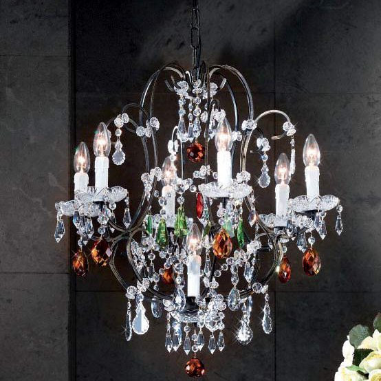 Люстра Orion LU 2370/6+1 antik-gold