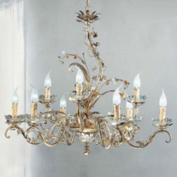 Люстра Renzo Del Ventisette &quot;Sinuosa&quot; L 13712/6+3 DEC. 055