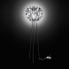 Напольный светильник Slamp Flora FLOOR SILVER FLO85PST0000S_000