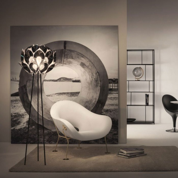 Напольный светильник Slamp Flora FLOOR SILVER FLO85PST0000S_000