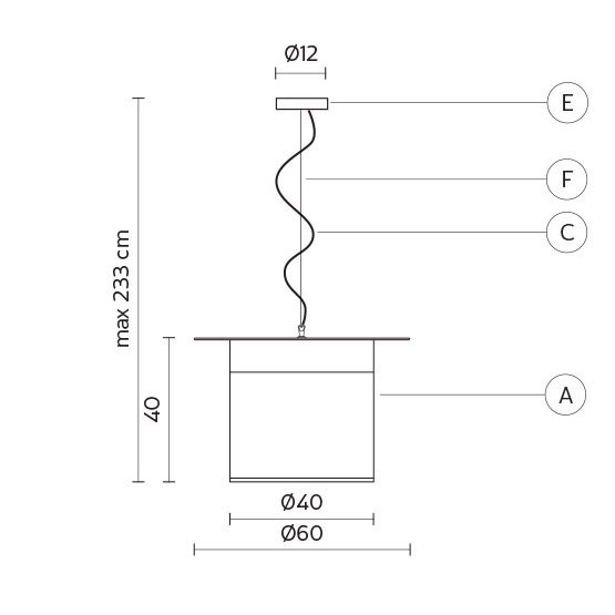 Подвесной светильник Karman WOW SE696CC