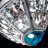 Настенный светильник Beby Group Stone 5150A02 Chrome Cut Almond Turquoise