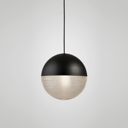 Подвесной светильник Lee Broom Lens Flair Pendant Light Matte Black LEN0011