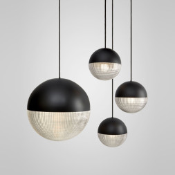 Подвесной светильник Lee Broom Lens Flair Pendant Light Matte Black LEN0011
