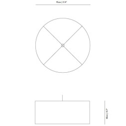 Подвесной светильник MOOOI Boon Round MOLRB-----W