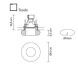 Встраиваемый спот (точечный светильник) Fabbian Tondo D27 F64 01