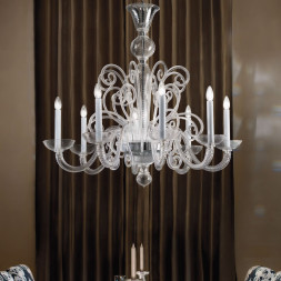 Люстра De Majo 6015 K8 060150K08 cristallo