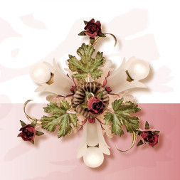 Настенно-потолочный светильник Passeri International Rose PL 5245/3 Dec. 05