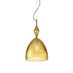 Подвесной светильник Euroluce Mood Serene S1 gold amber