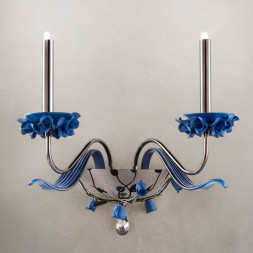 Бра Euroluce Bora A2 Nichel Blue