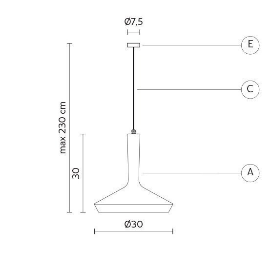 Подвесной светильник Karman Dharma SE690D