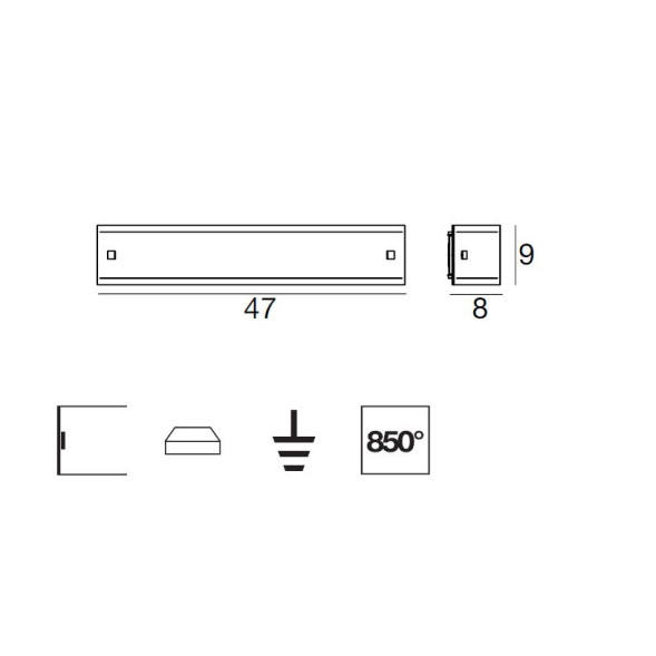 Настенный светильник Linea Light Mille 7842
