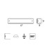 Настенный светильник Linea Light Mille 7842