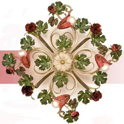 Настенно-потолочный светильник Passeri International Rose PL 5250/4 Dec. 05