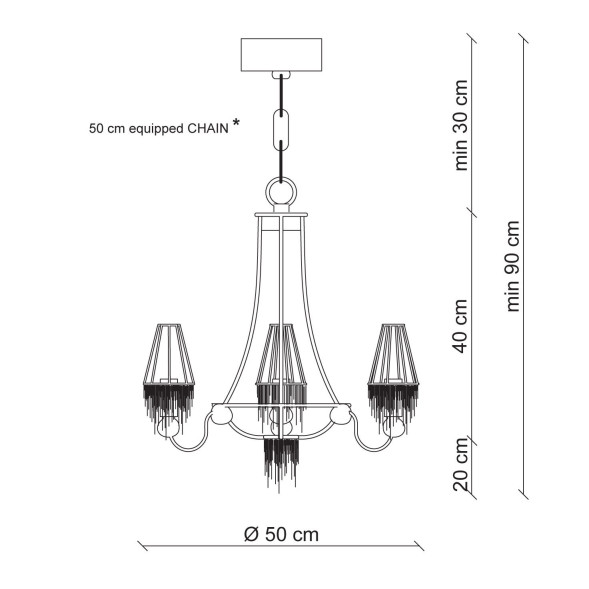 Люстра Patrizia Garganti Burlesque PG119