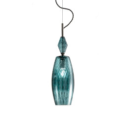 Подвесной светильник Euroluce Mood Rebel S1 nichel teal blu