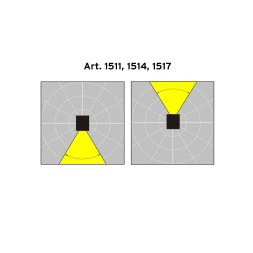 Уличный настенный светильник Norlys Asker 1514W