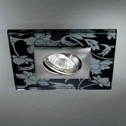 Встраиваемый спот (точечный светильник) Orion Leuchten STR 10-418 Dekor/EBL