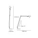 Основание торшера Artemide Tolomeo A014930