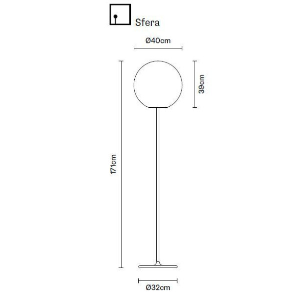 Торшер Fabbian Lumi F07 C11 01