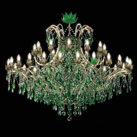 Люстра Beby Group Spiga 1810B03 Light Gold Jungle Green