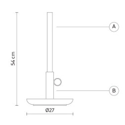 Настольная лампа Karman Settenani collection M705B