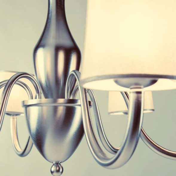 Люстра IDL Grace 530/6 chrome+Silver