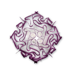 Потолочный светильник Slamp Veli CEILING MINI PLUM VEL78PLF0001H_000