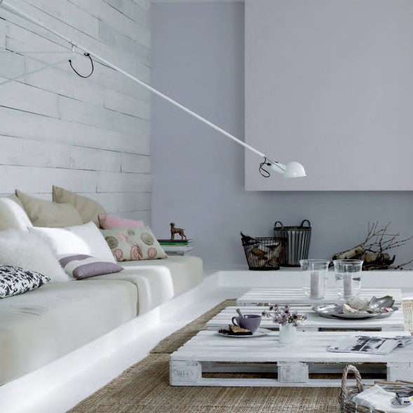 Настенно-потолочный светильник Flos 265 White A0300009