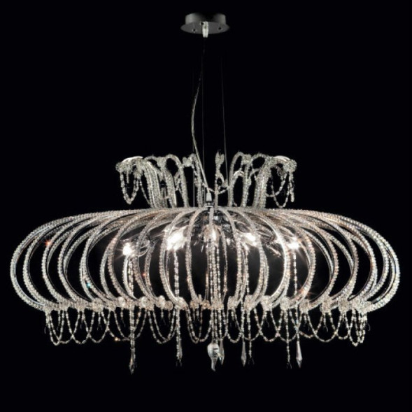 Подвесной светильник Renzo Del Ventisette S 14343/10 DEC. CROMO