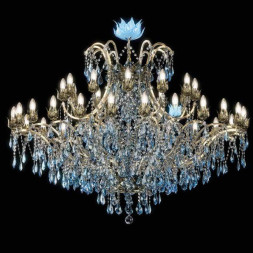 Люстра Beby Group Spiga 1810B03 Light Gold Blue Orchid