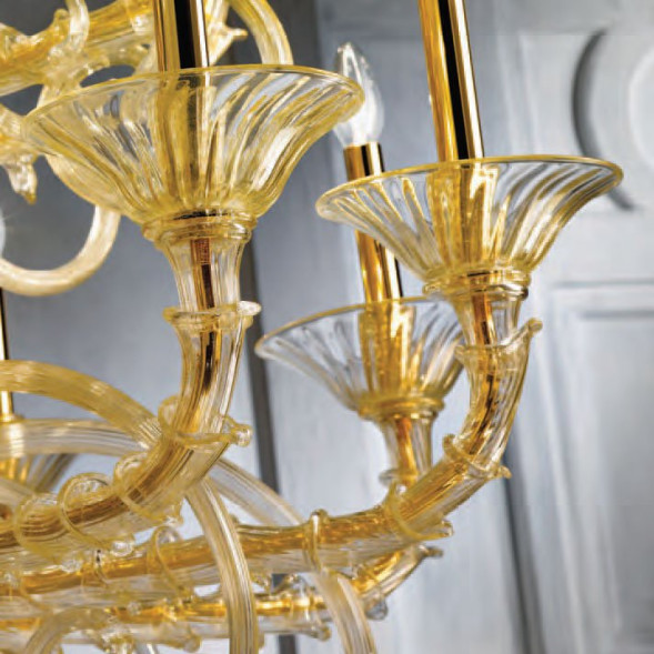 Люстра De Majo 6010 K10+10+10 060100K30 gold