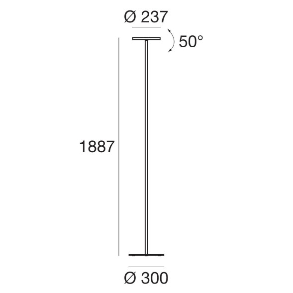 Напольный светильник Linea Light Joshua 8365