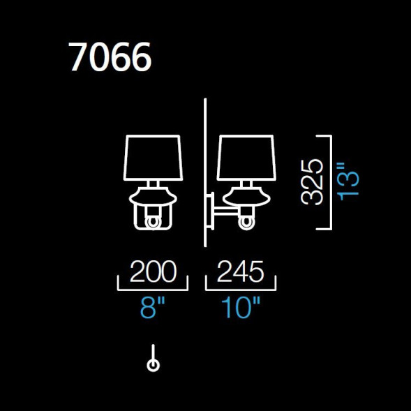 Бра Barovier&amp;Toso Saint Germain 7066/OO/NN