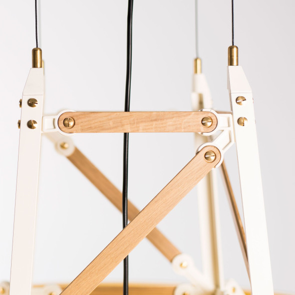 Подвесной светильник MOOOI Construction lamp Suspended L MOLCOLS-L-WW