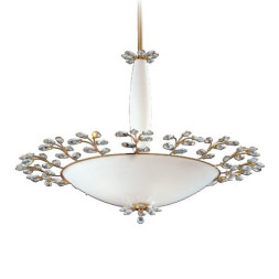 Подвесной светильник Prearo Giardino di Cristallo 1937/S/B/24K