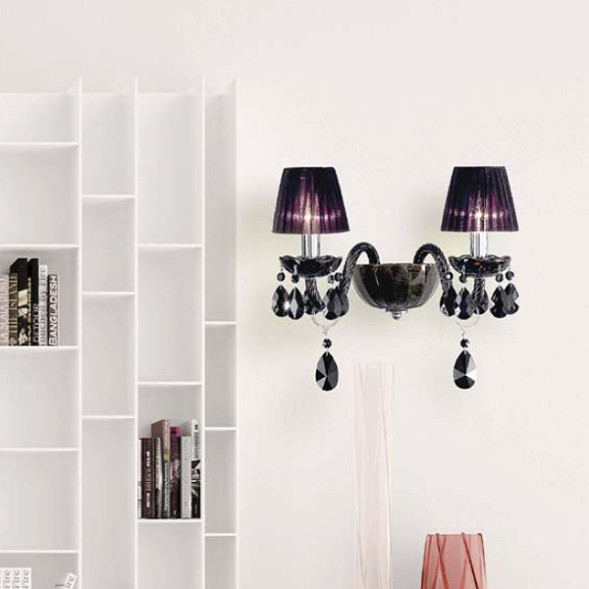 Бра Masiero Milord A2 VV Black / ORG/12/BK