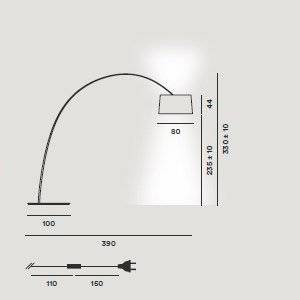 Торшер Foscarini Twice as Twiggy 275013 10