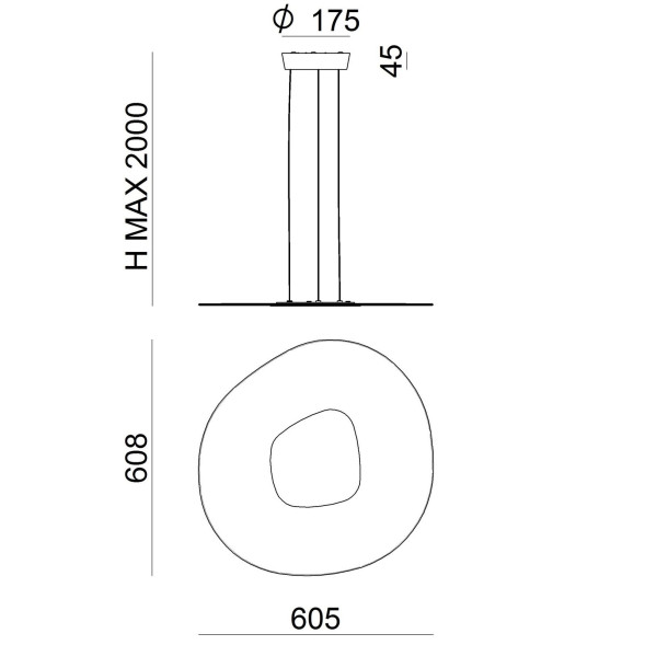 Подвесной светильник Linea Light Antigua 90348