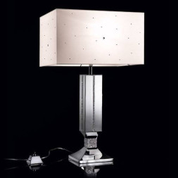 Настольная лампа Beby Group Crystal dream 5500L01 Chrome White Swarovski