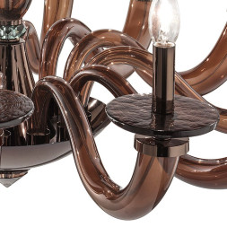 Люстра Euroluce Olympia L12 brown